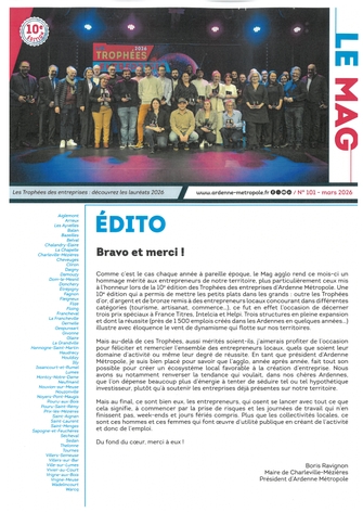 ARDENNE METROPOLE - LE MAG 101 mars 2026