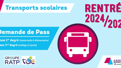 TRANSPORTS SCOLAIRES 2024 - 2025