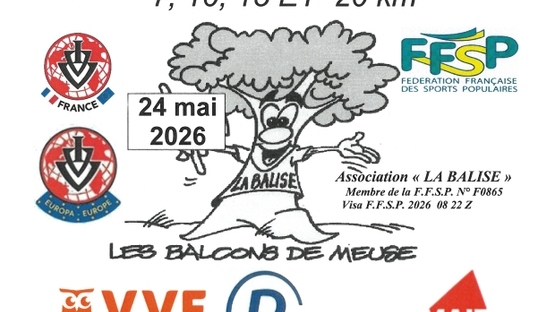 RANDONNEE POPULAIRE INTERNATIONALE DE L'ASSOCIATION LA BALISE