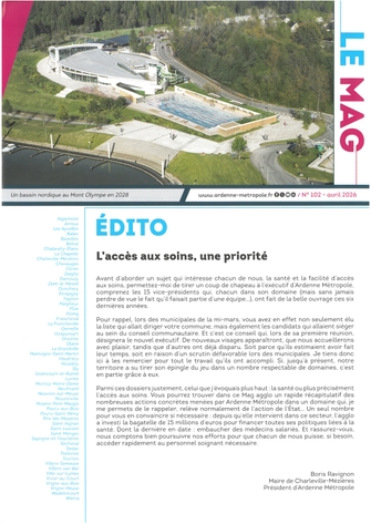 ARDENNE METROPOLE - LE MAG 102 avril 2026
