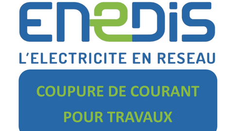 ENEDIS : COUPURE DE COURANT