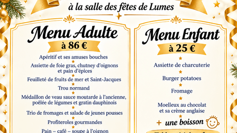 REVEILLON DE LA SAINT-SYLVESTRE à Lumes