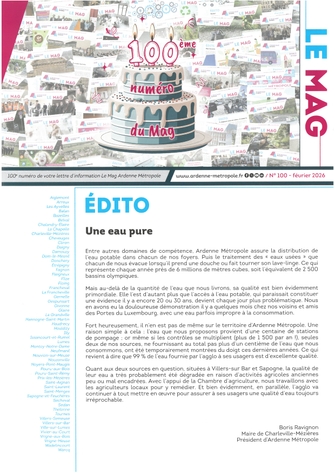 ARDENNE METROPOLE - LE MAG 100 février 2026